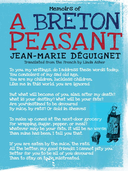Cover image for Memoirs of a Breton Peasant